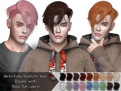 The Sims Resource Nightcrawlers Blush Hair Recolored