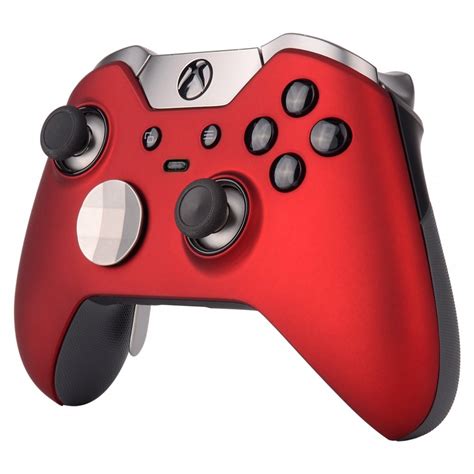 Red Soft Touch Shell Front Faceplate For Xbox One Elite Controller Ebay