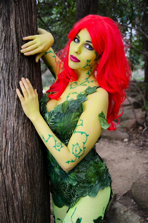 Poison Ivy Cosplay Pin Up By Emmatate On Deviantart