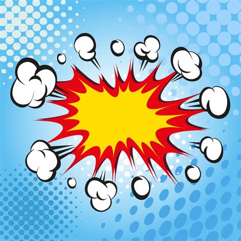 Comic Book Explosion Sharp Free Vector Graphic Download