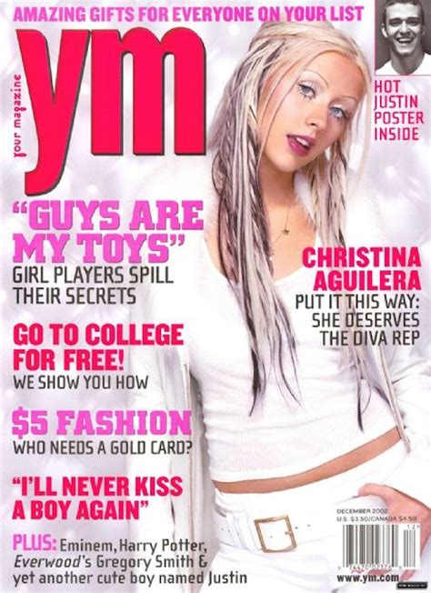10 Old Christina Aguilera Magazine Covers That Perfectly Embody The