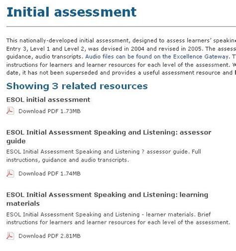 This Uk Nationally Developed Initial Assessment Designed To Assess