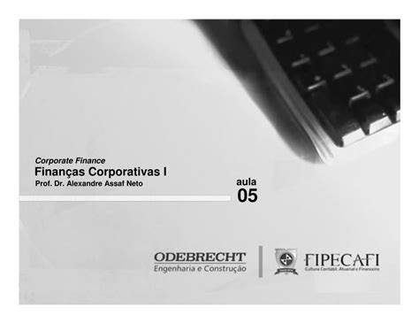 PDF Finanças Corporativas I DOKUMEN TIPS