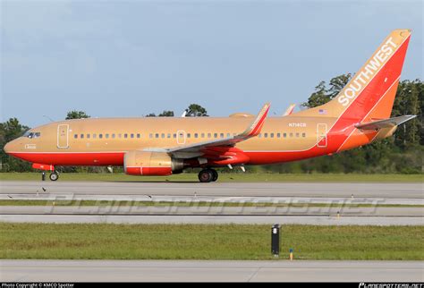 N714cb Southwest Airlines Boeing 737 7h4wl Photo By Kmco Spotter Id