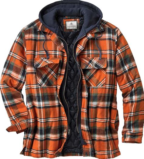 Hooded Flannel Jacket