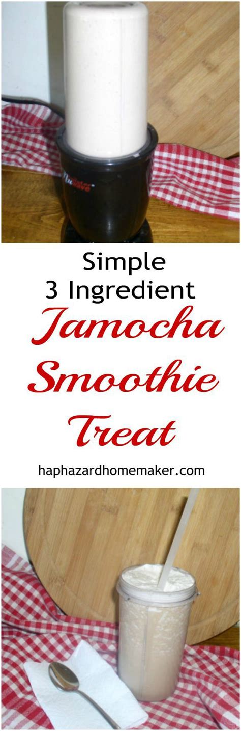 Smoothie ingredient low calorie wins: Simple Jamocha Smoothie Treat | Smoothies, Low calorie ...
