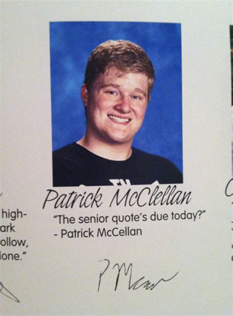 Memorable And Odd Yearbook Quotes Globalnewsca