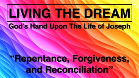 Repentance Forgiveness And Reconciliation Worship 071220 Southern