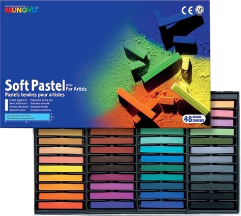 Soft Pastels Pack Of 48 Mungyo Harleys The Educational Super Store