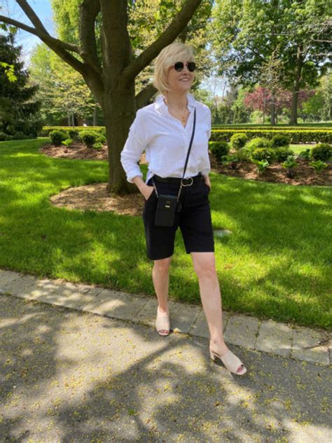 3 chic ways to style bermuda shorts you may not have thought of