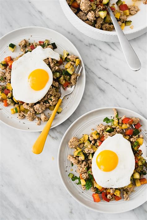 Get the recipe for turkey taco skillet. Paleo Ground Turkey Hash with Squash and Peppers | Our ...