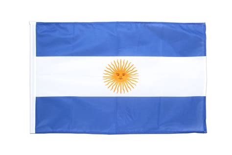 Hagel, argentinien blaue und weiße flagge. Argentinien - Hohlsaum Flagge PRO 60 x 90 cm - FlaggenPlatz.ch