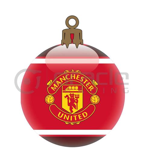 Manchester United Christmas Ornament | Oracle Trading Inc.