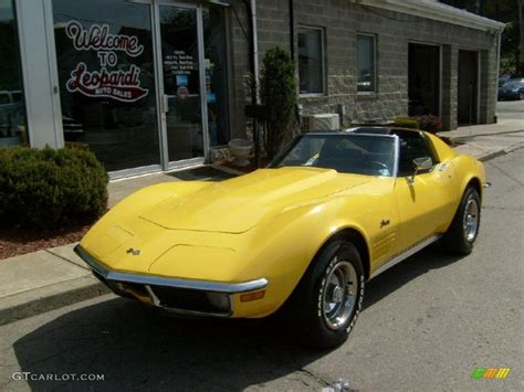 1970 Daytona Yellow Chevrolet Corvette Stingray Sport Coupe 29004930