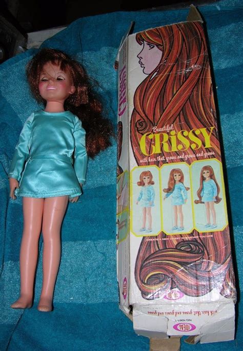 Vintage Crissy Doll With Hair That Grows Ideal 1970 With Box Crissy