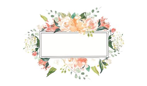 Floral Frame Png Clipart Png All Png All