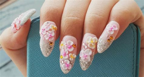 30 3d Acrylic Nail Art Designs Ideas Design Trends Premium Psd