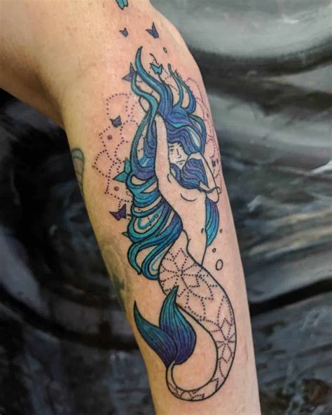 However, tattoos require some more room and are a bit complicated. 24 The Most Popular Mermaid Tattoo Designs
