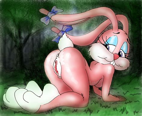 Rule 34 Anthro Babs Bunny Female Female Only Fur Furry Husqvarna Mammal Pink Fur Rabbit Solo