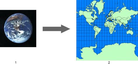 What Is A Map Projection Earth Help