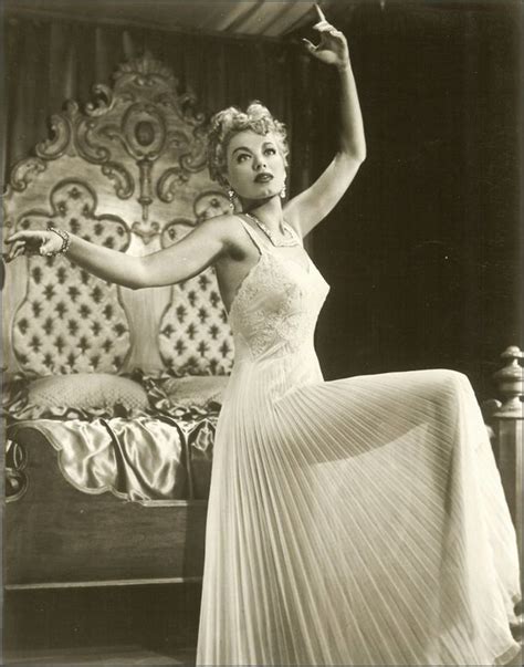 1950s 1970s Burlesque Stripteaser Lili St Cyr Wearing A Negligee