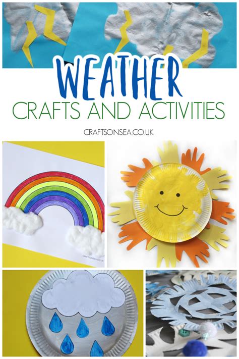 25 Weather Crafts And Activities Kids Will Love Weather Crafts