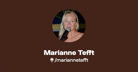 Marianne Tefft Instagram Facebook Linktree