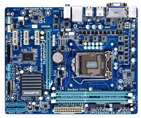 Intel socket 1155 for 3rd/2nd generation core i7/core i5/core i3/pentium/celeron processors. تعريفات Motherboard Inter H61M : Motherboard model n umber ...