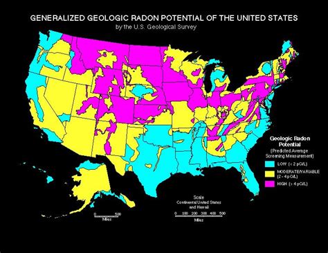 Michigan Radon Maps Protech Environmental