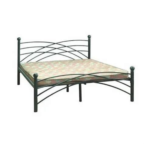 Archanna Powder Coated Model S1 Mild Steel Single Cot Bed For Home