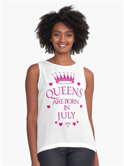 Kaufe Queens Are Born In July Von Pcollection Auf Folgenden Produkten