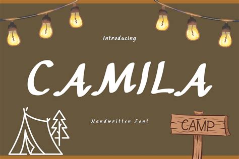Camila Font By Brown Cupple Fonts · Creative Fabrica