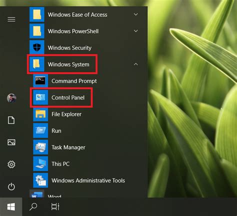 How To Find Control Panel In Windows 10