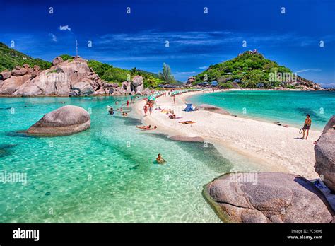 Ko Nang Yuan Le De Koh Tao Koh Samui Tha Lande Photo Stock Alamy