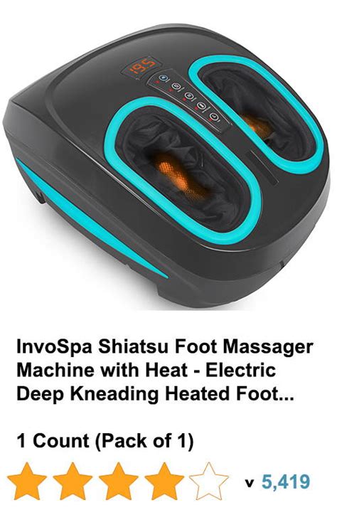 Shop Our Shiatsu Foot Massager On Amazon Invospa