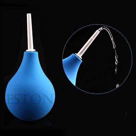 2014 new limited vertical single hole 1 pc rectal syringe clean stream anal douche enema colon