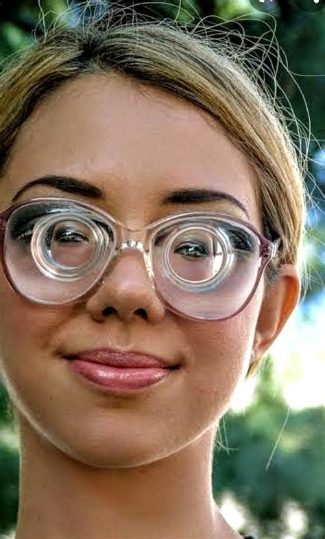 Wheelchair Fashion Cute Girl With Glasses Optical Art Eye Doctor Bright Skin Beauty Health
