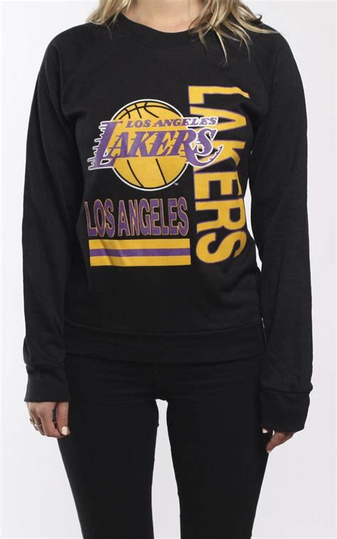Vintage La Lakers Sweatshirt Sweatshirts La Lakers Lakers