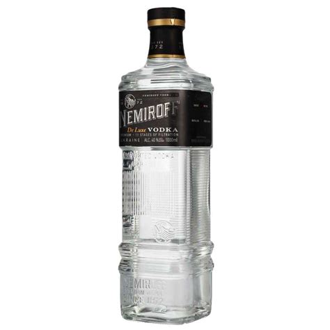 Vodka Nemiroff Premium De Luxe 1 Litre Lukraine Au Meilleur Prix