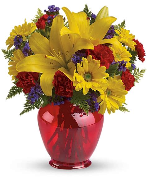 Telefloras Lets Celebrate Bouquet In Sebring Oh Joys Flower Shop