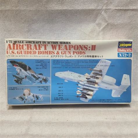 Hasegawa 35002 Us Aircraft Weapons Ii 172 Scale Us Guided Bombs And Gun