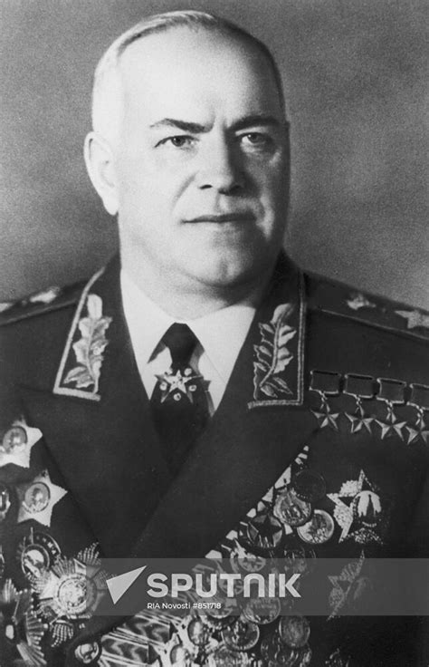 Marshal Georgy Zhukov Sputnik Mediabank
