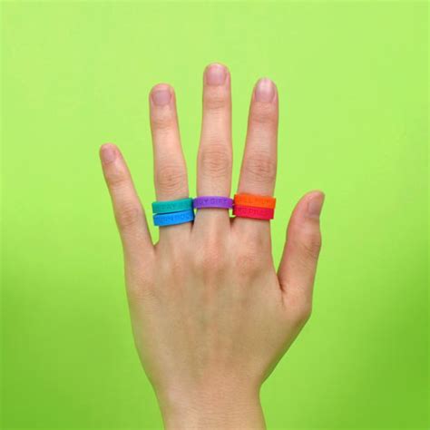 Rememberings Are Colorful Bands With Short Reminders