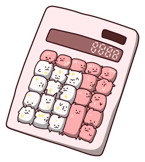 Pink Catculator Kawaii App Cute App Iphone Photo App