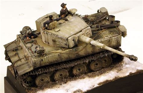 Tiger I By Steve Fall Dragon 135 Model Tanks Military Diorama