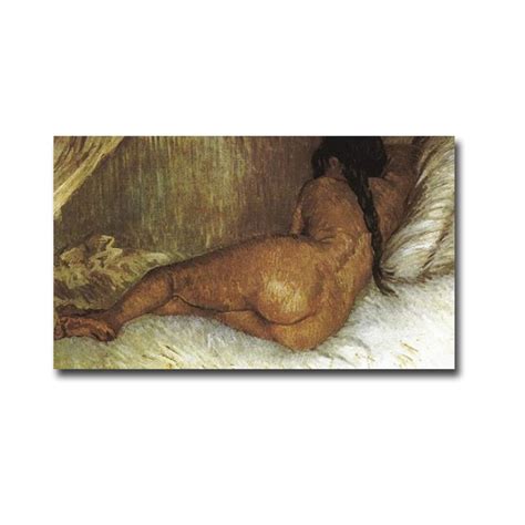 Vincent Van Gogh Back Nude Woman Reclining Etsy
