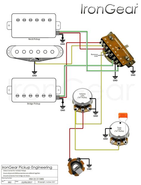 If the guitar has mini potentiometers, upgrading for full size premium pots can lead to improved usability and audio quality. Jackson Electric Guitar Wiring Diagram
