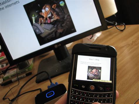Hands On With Blackberry Presenter Intomobile