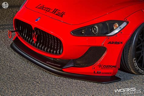 Lb Works Maserati Granturismo Liberty Walk Complete Car And Customize