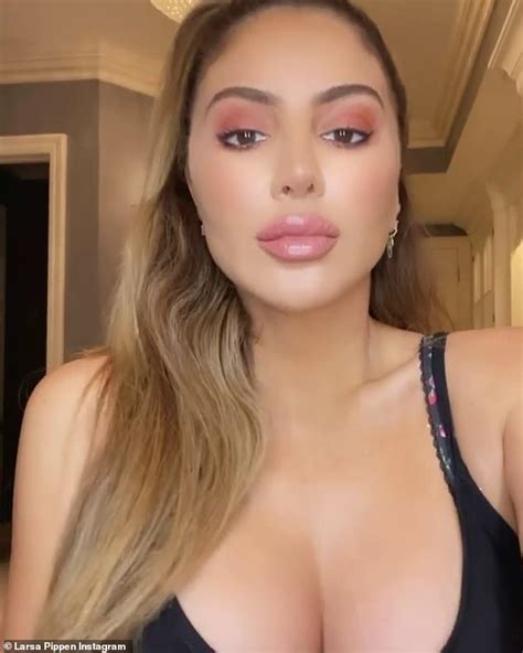 Larsa Pippen 46 Pouts As She Recreates Bored In The House Tik Tok